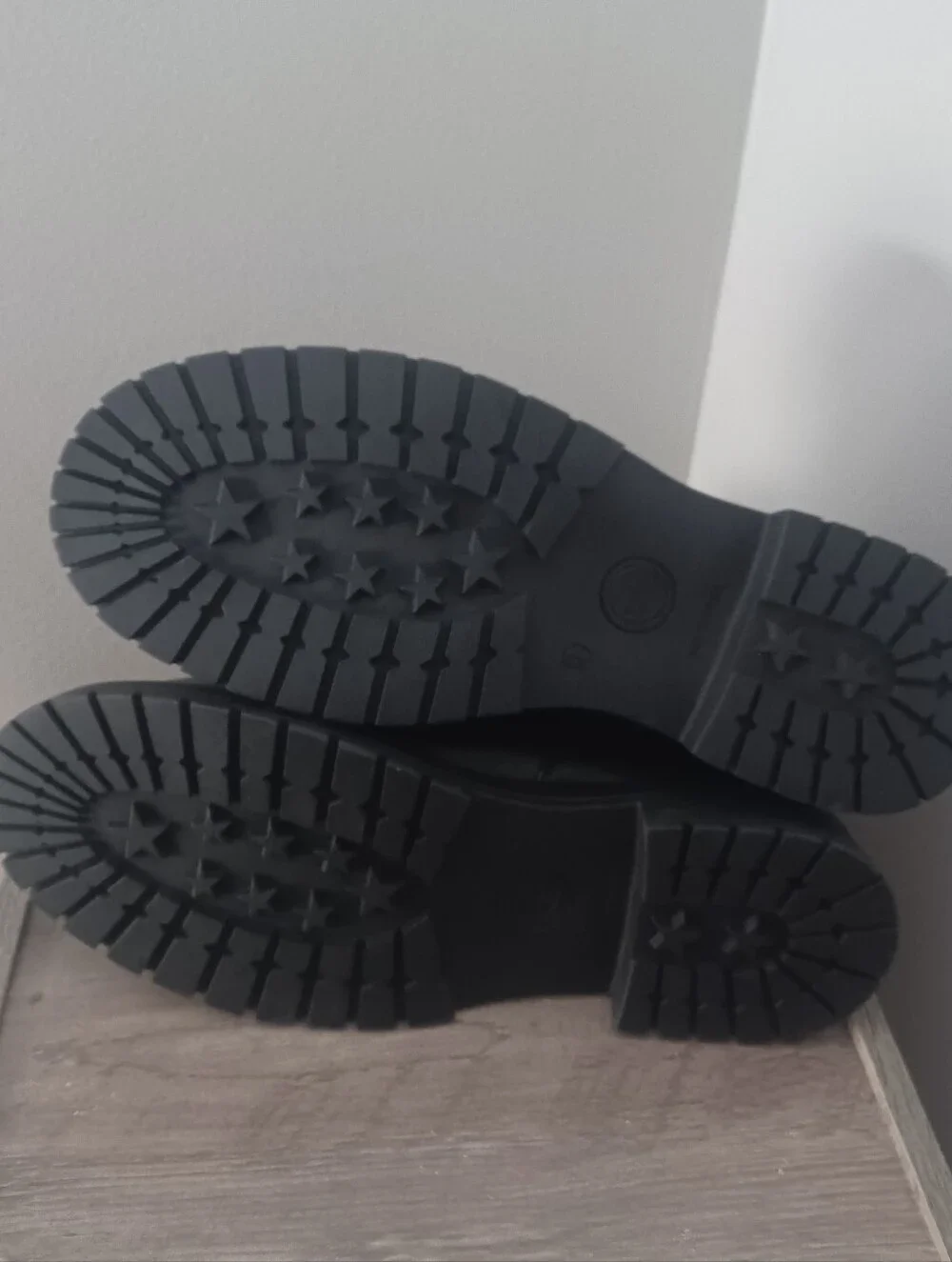 Wonder Nation Black Boots Girls Sz 6